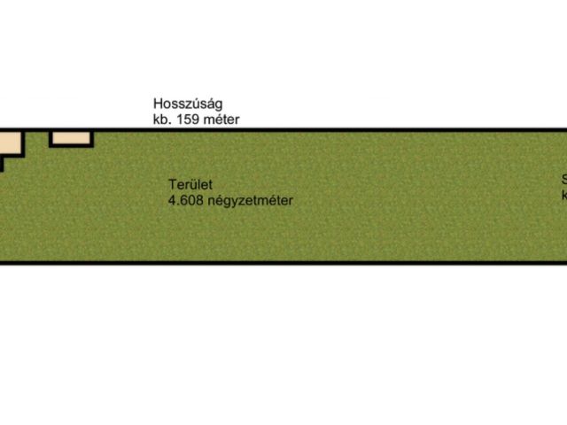 Nagy telek családi házzal, akár további négy ház is elfér!