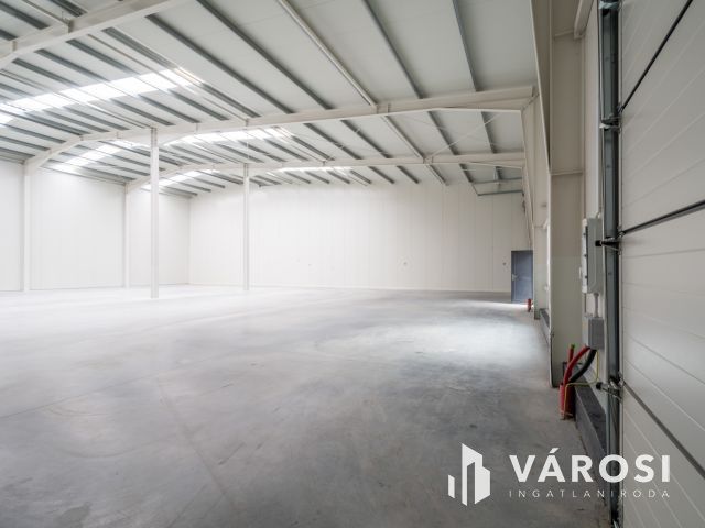 Új, eladó raktár Alsónémedin, ami 2 kapun rakodható