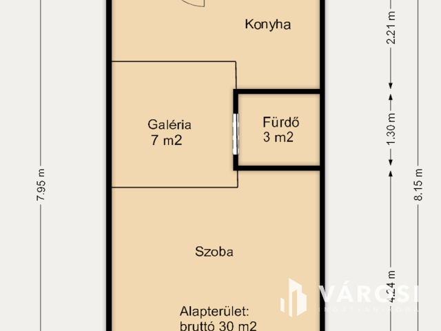 Móravárosi legénylakás garázs lehetőséggel