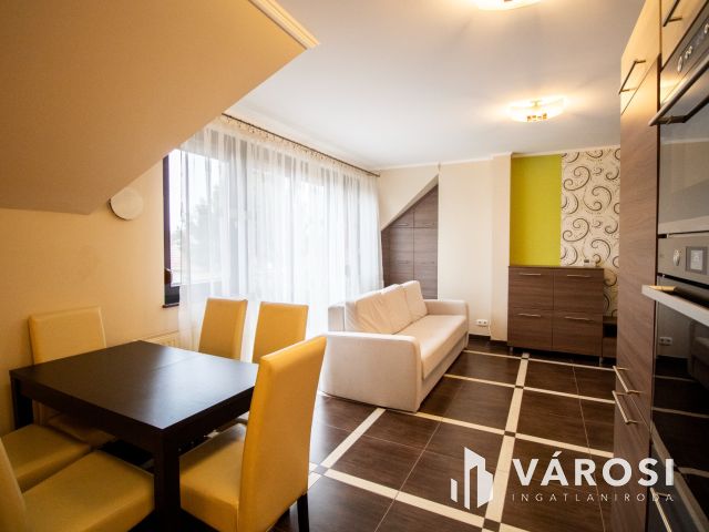 Modern sorházi lakás teljes bútorzattal