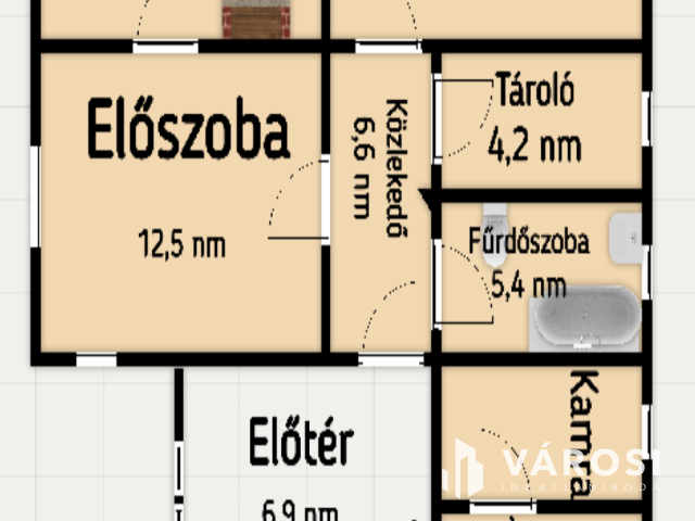 Csend és tágasság - fejleszthető ingatlan Csőváron