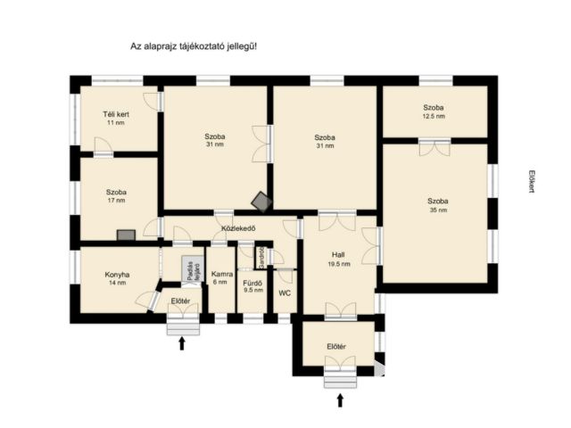 Nagypolgári ház nagy telekkel Nyírvasváriban!