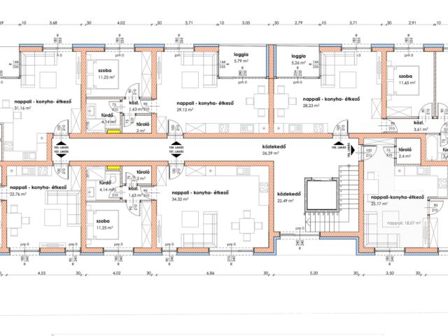 Első emeleti újépítésű lakás a Hagymatikumtól 60 méterre 1