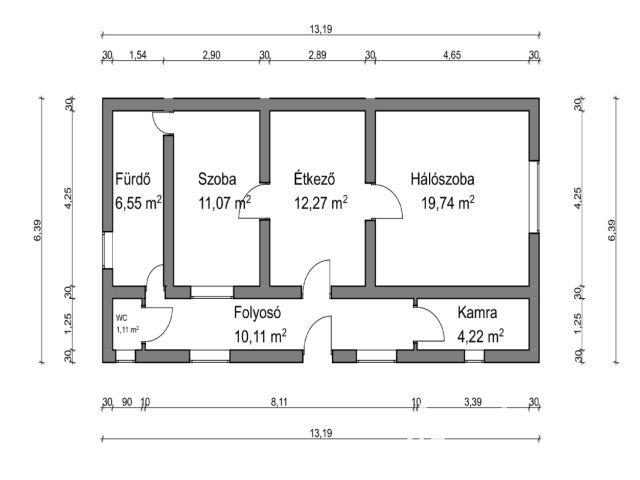 Felújítandó családi ház kis utcában