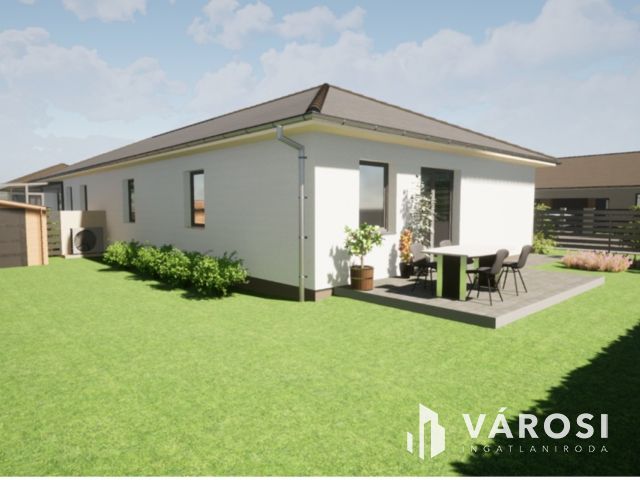 Ikerház garázzsal, sok extrával