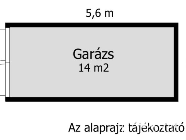 Nádorváros csendes részén garázs eladó