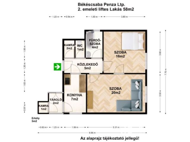 Eladó Liftes Klímás Lakás - Garázs Lehetőséggel!